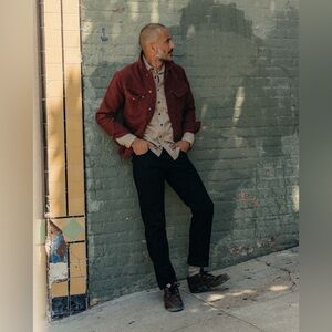 Taylor Stitch The Slim Jean in Rigid Black Organic Selvedge